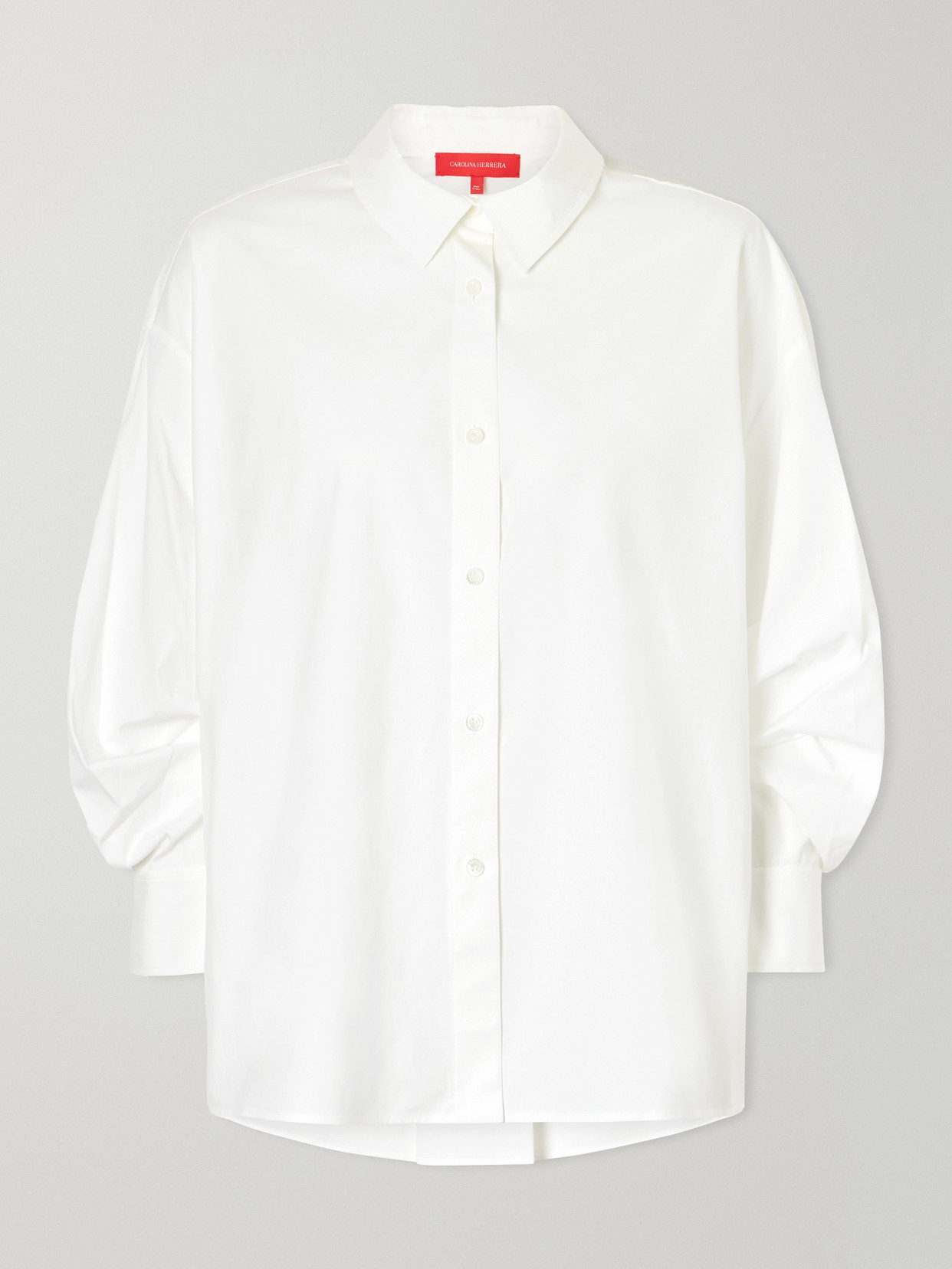 Clara Cotton-Blend Poplin Shirt