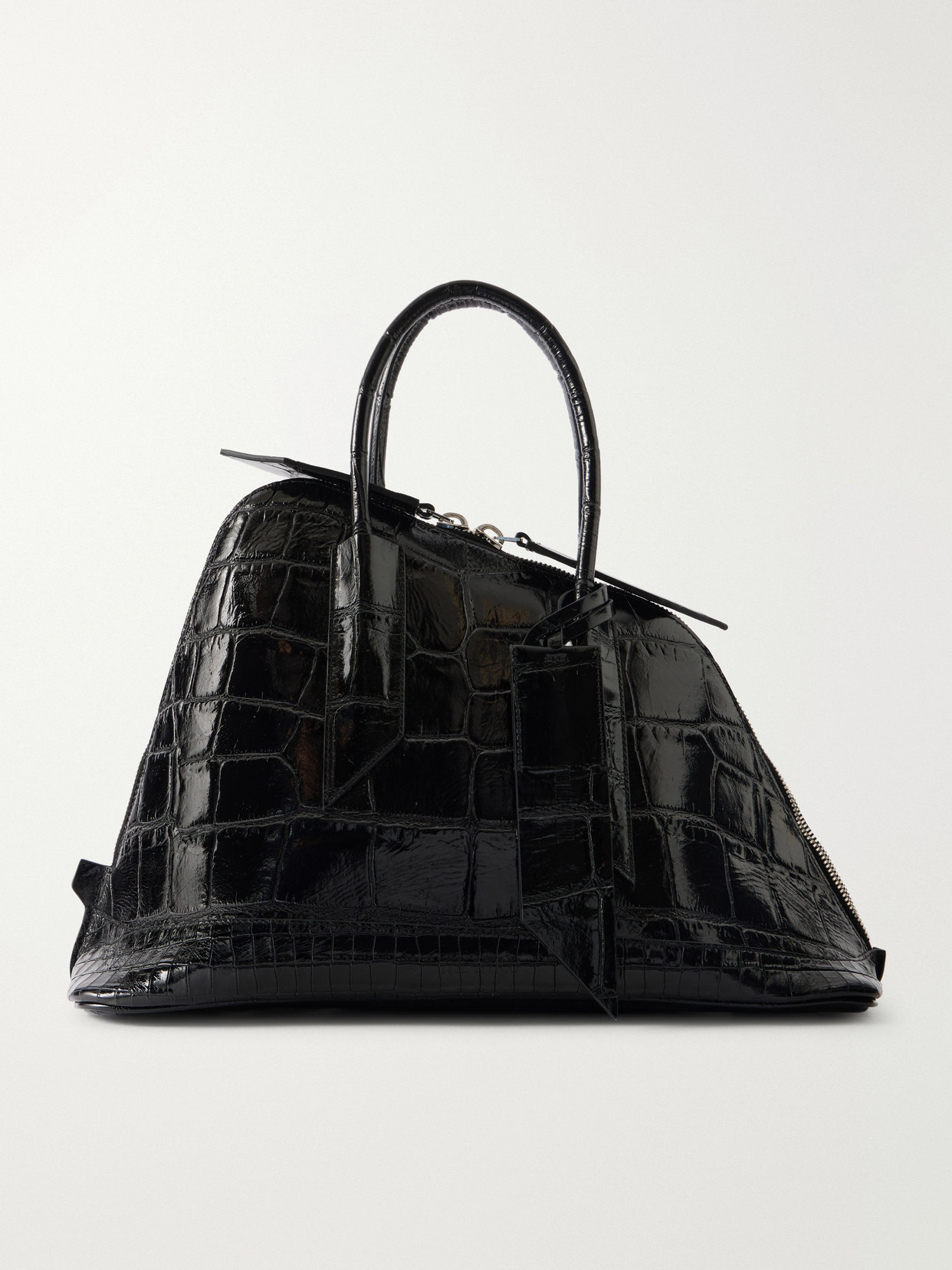 Sant Ambroeus Croc-Effect Leather Tote