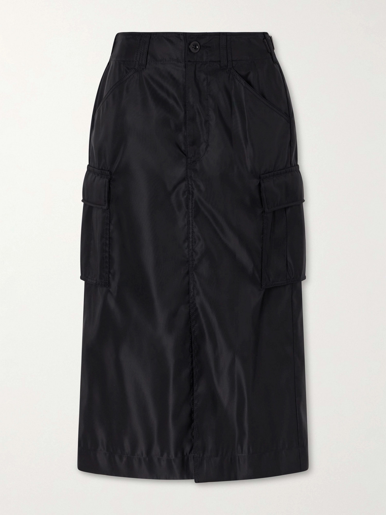 Padded Twill Midi