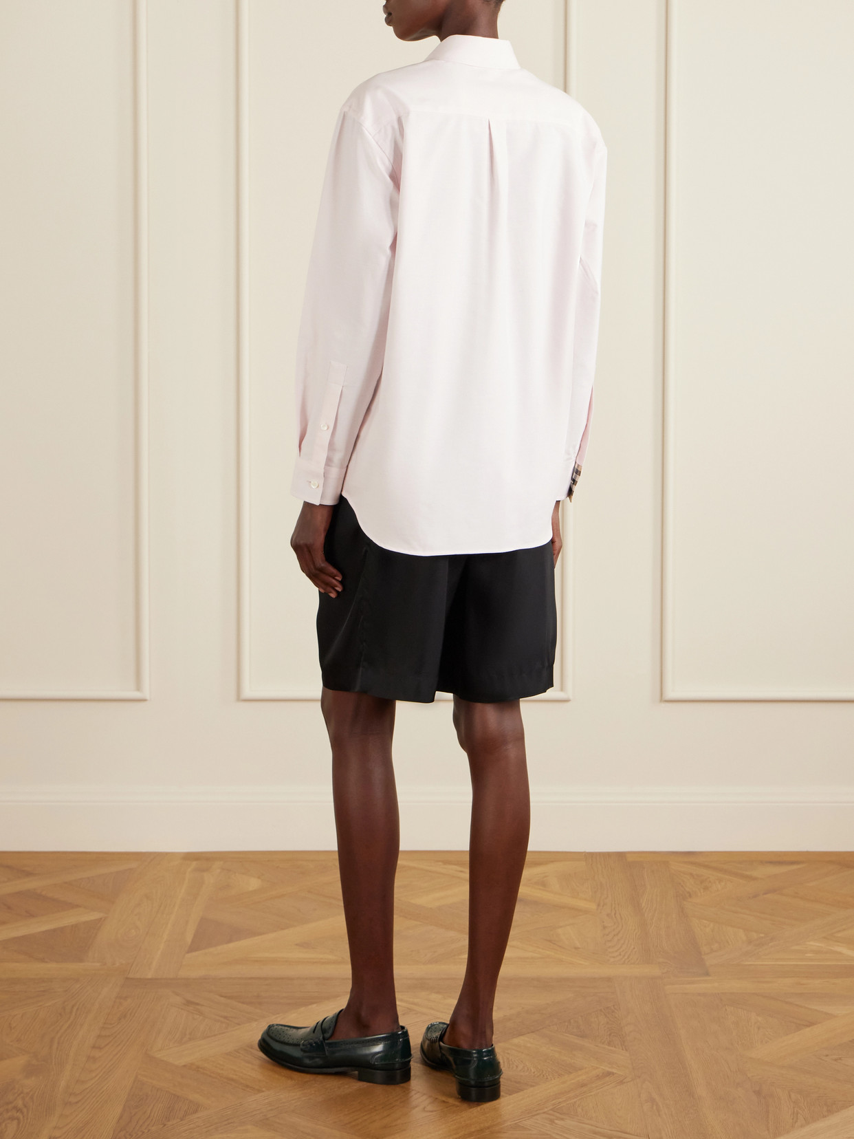 Letitia Logo-Embroidered Cotton Oxford Shirt