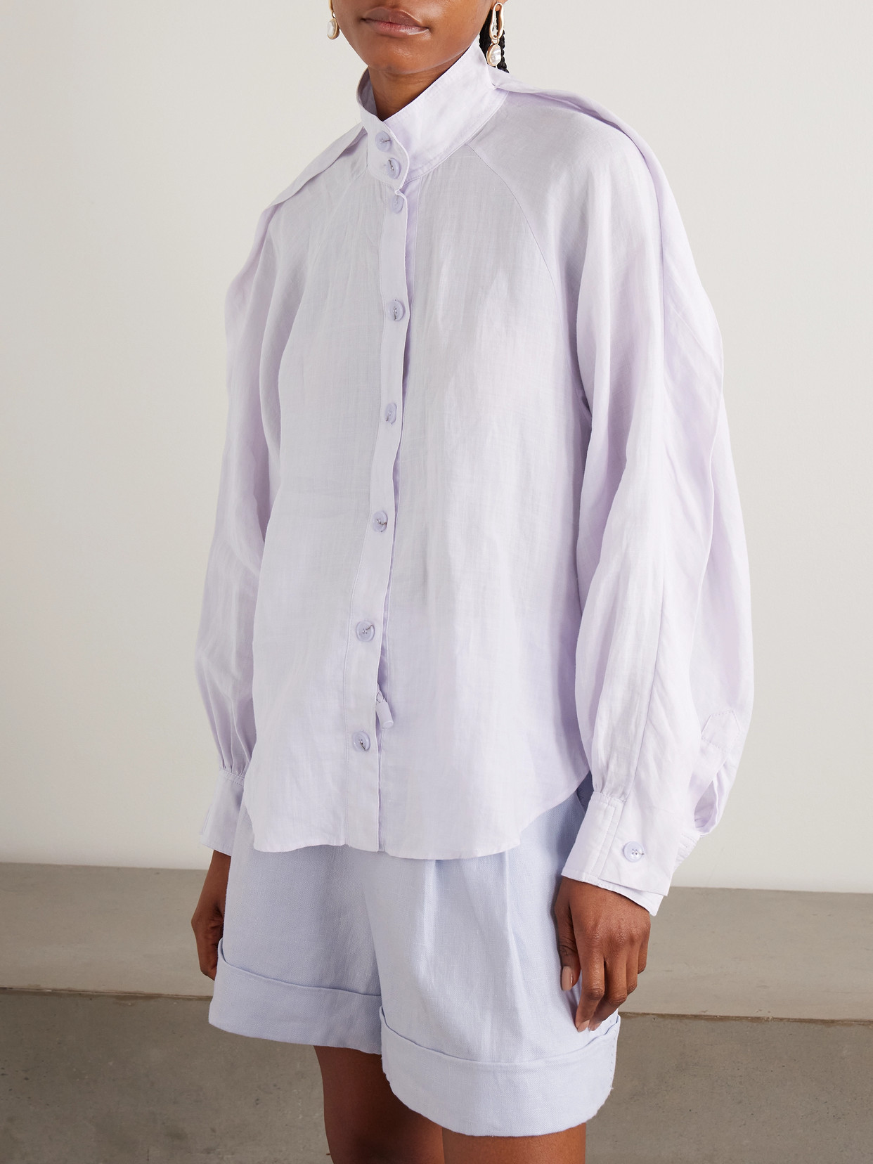 Billow Ramie Blouse