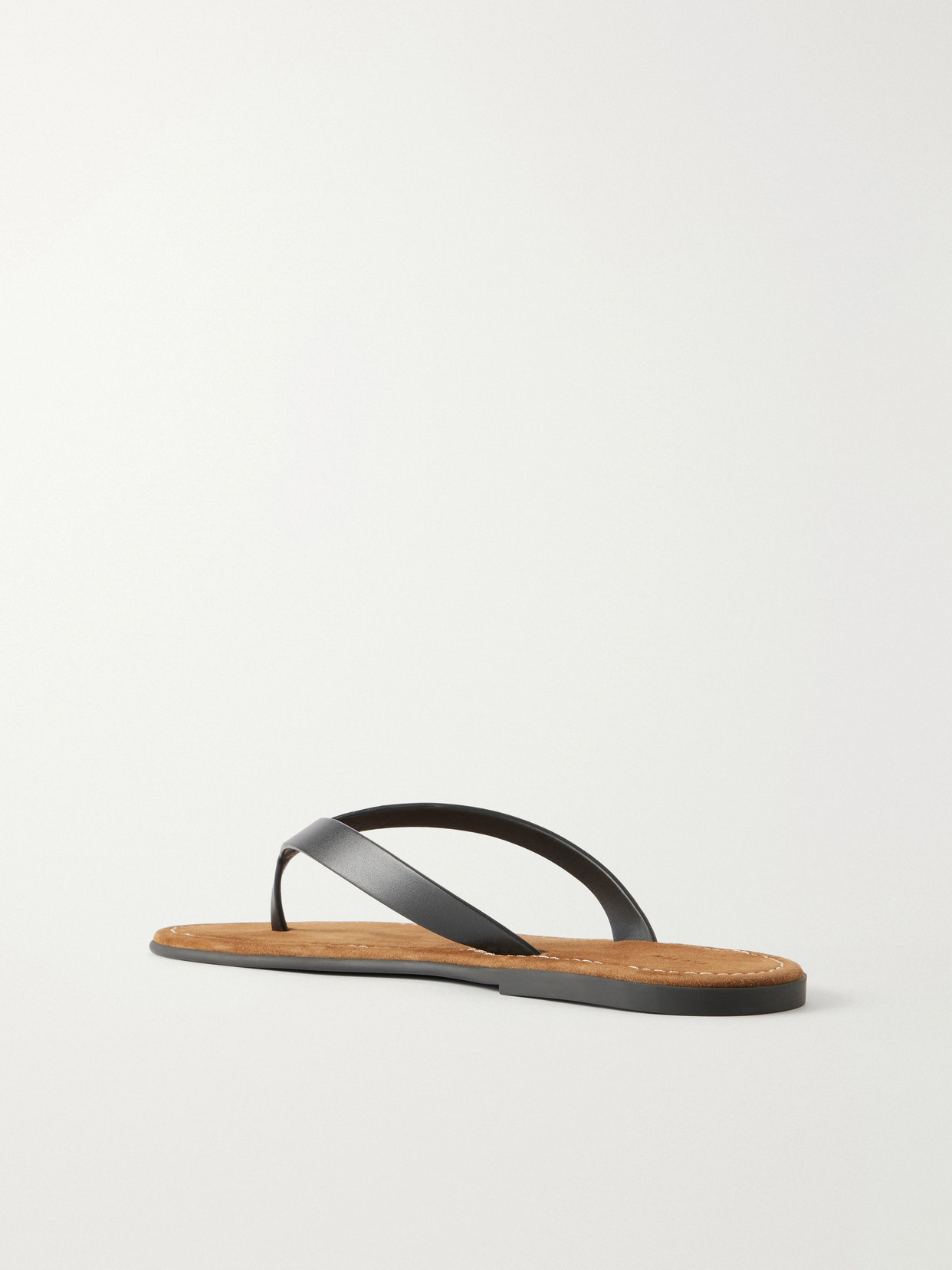 Beach Leather Flip Flops