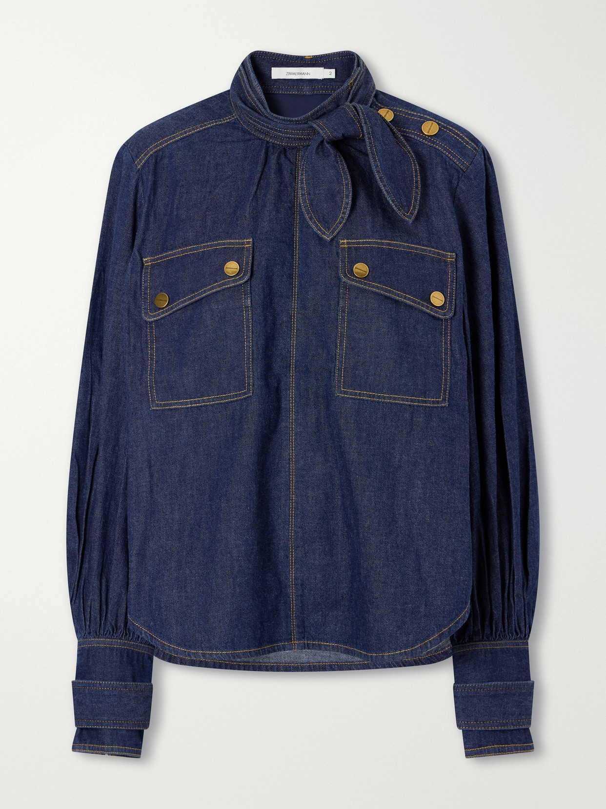 Denim Blouse