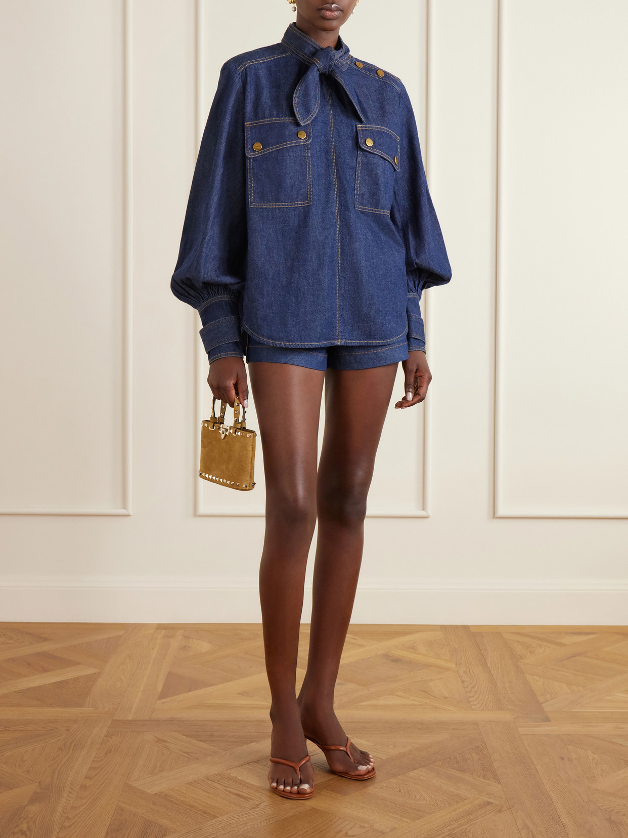 Denim Blouse