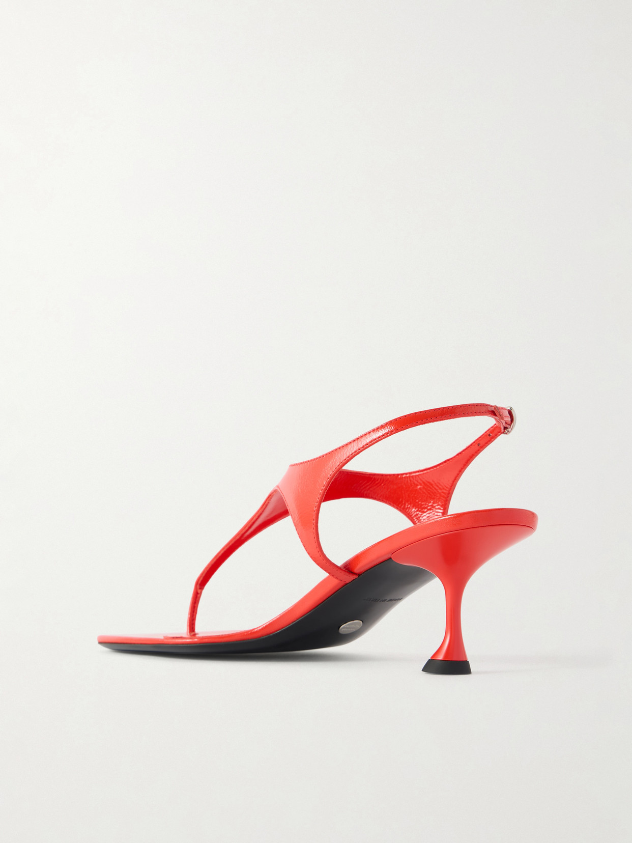 Glossed Sandals