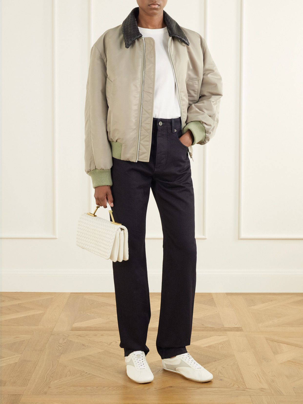The 70 Intrecciato Shoulder Bag