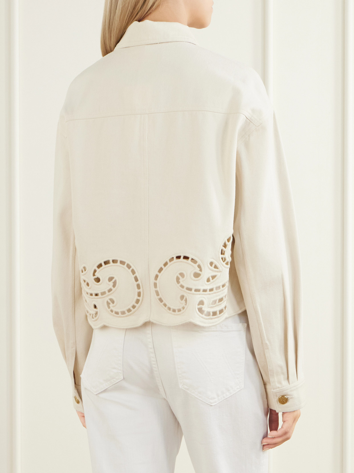 Bobbi Embroidered Denim Jacket