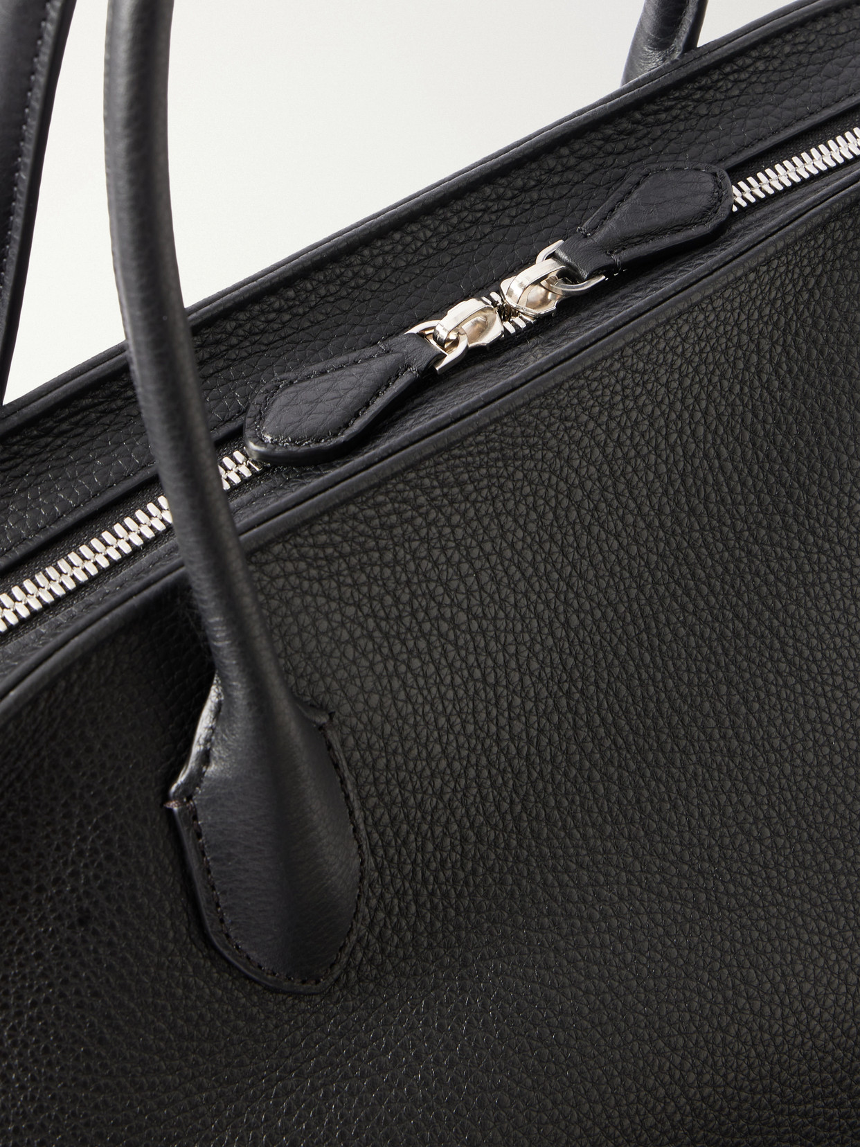 Agnes 15 Textured-Leather Shoulder Bag