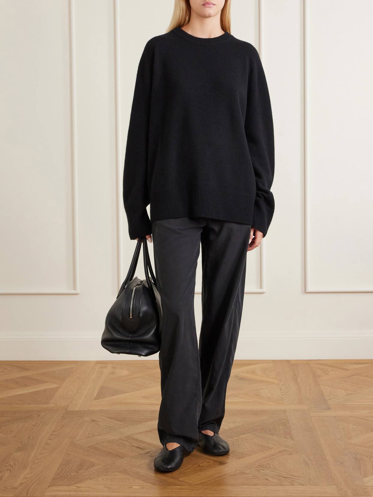 Agnes 15 Textured-Leather Shoulder Bag