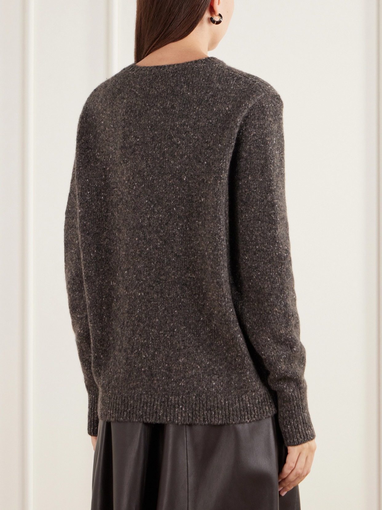 Collection - Mottled Cashmere Sweater