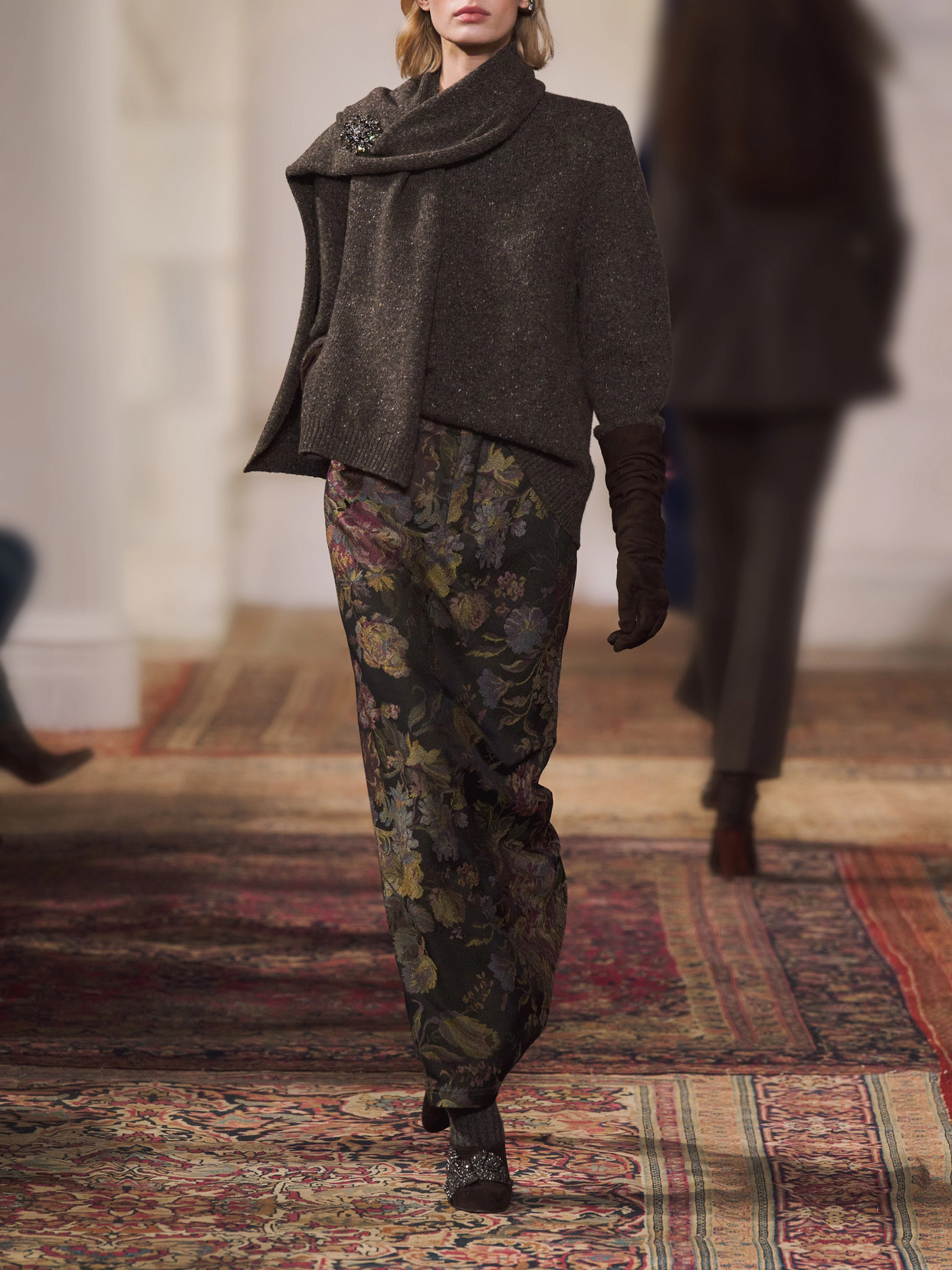 Collection - Mottled Cashmere Sweater