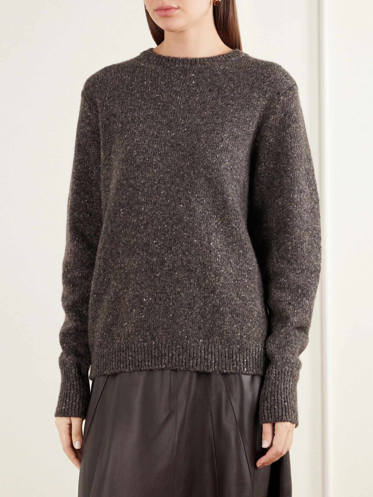 Collection - Mottled Cashmere Sweater