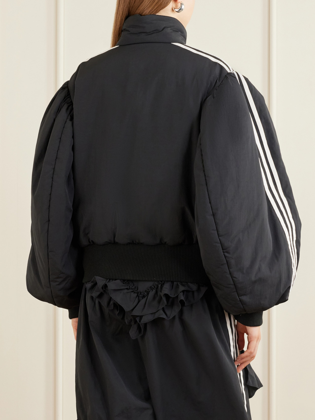+ Adidas Originals Firebird Logo-Embroidered Padded Jacket