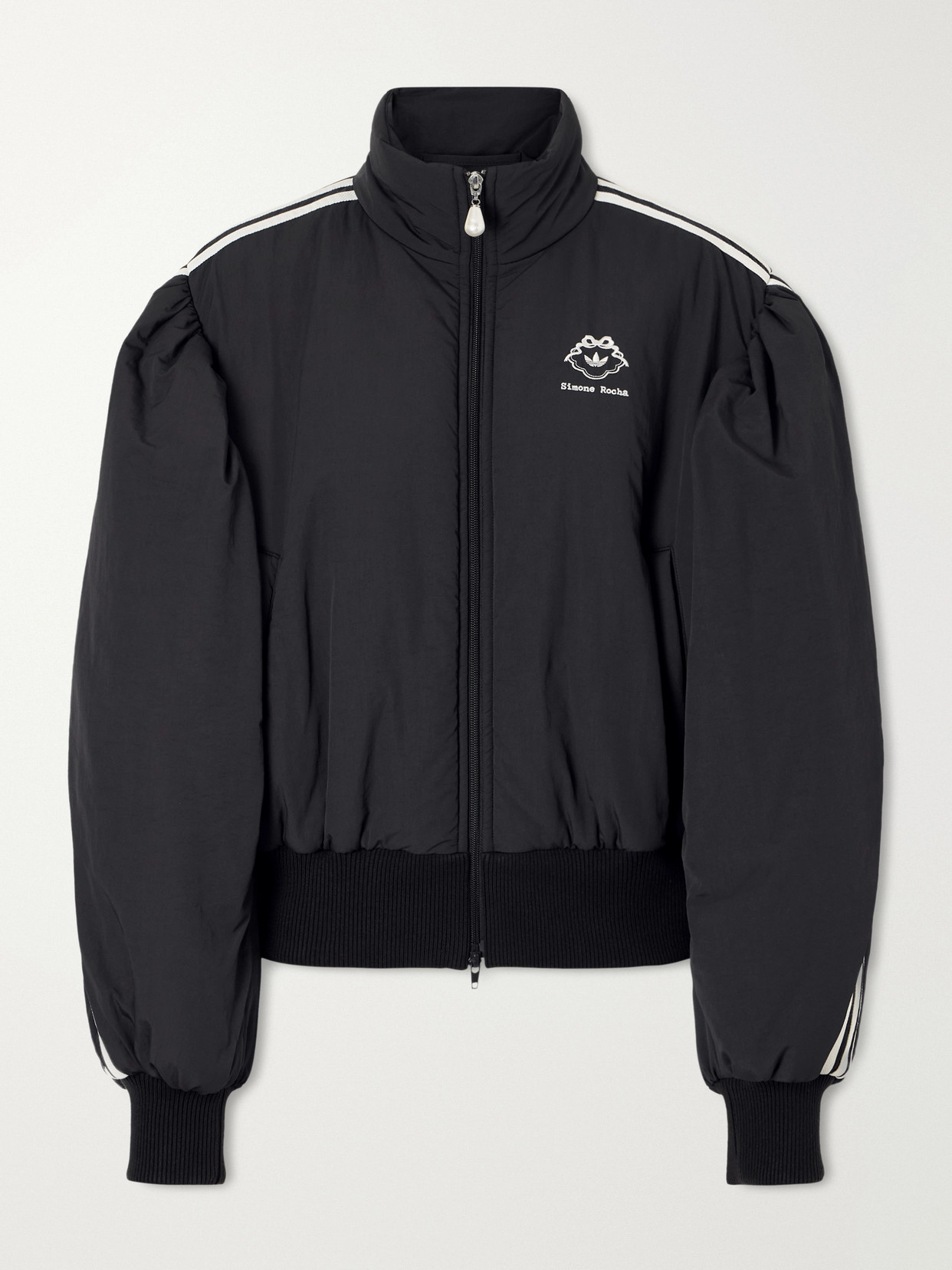 + Adidas Originals Firebird Logo-Embroidered Padded Jacket