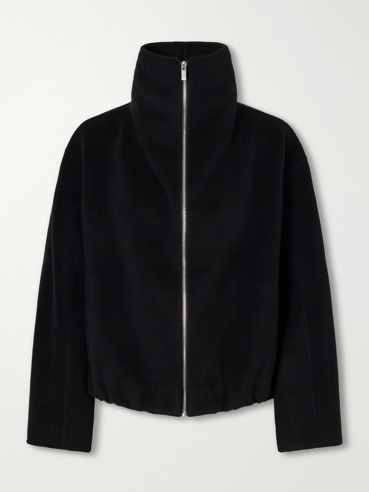 Lindy Brushed Wool-Blend Coat