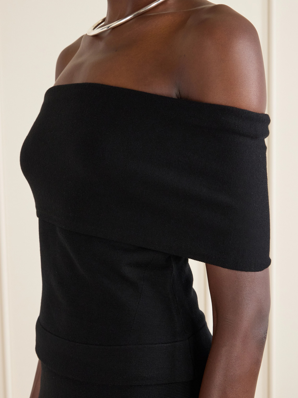 Callahan Cropped Off-The-Shoulder Top