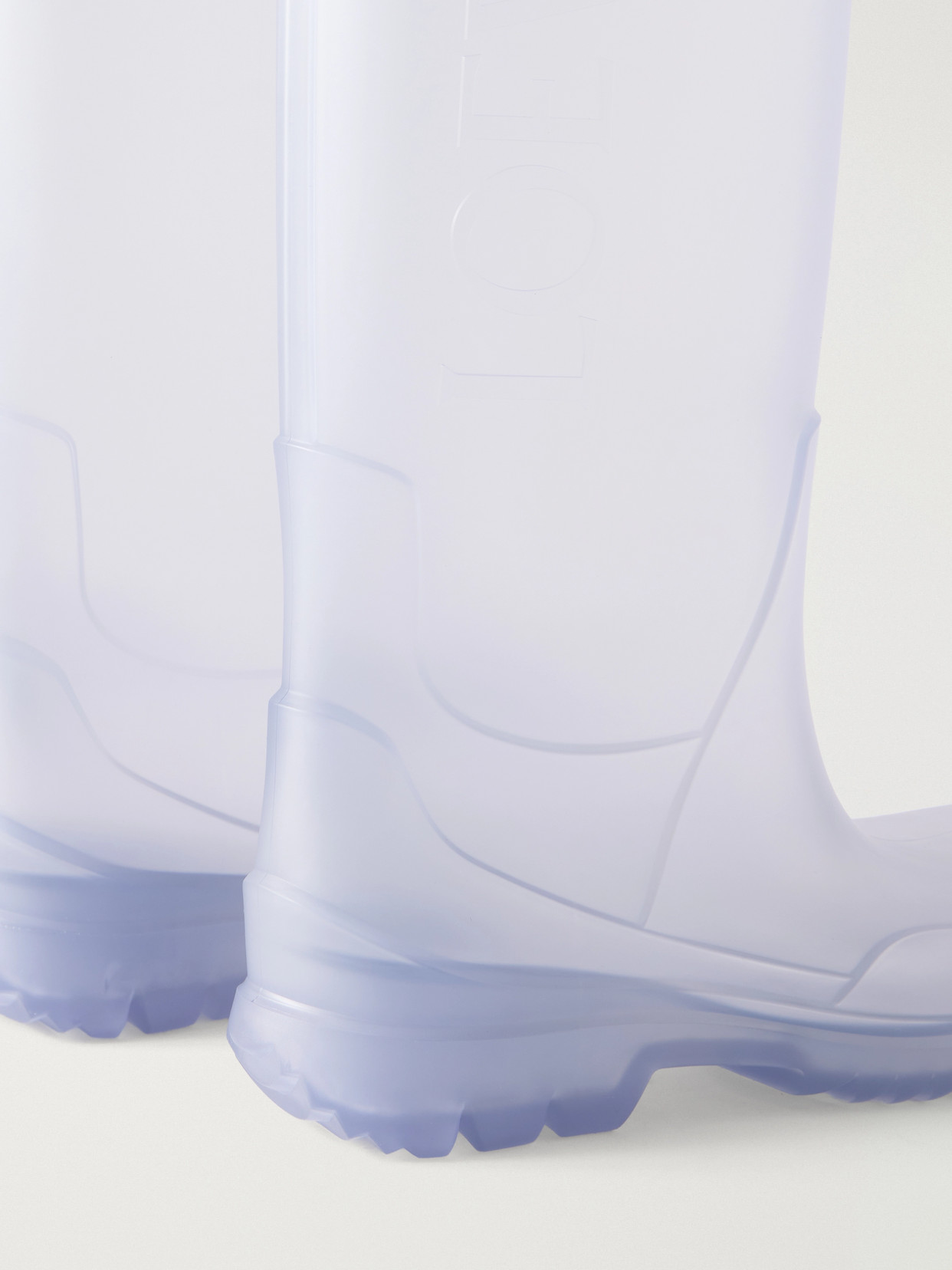 Storm Logo-Embossed Rubber Knee Boots