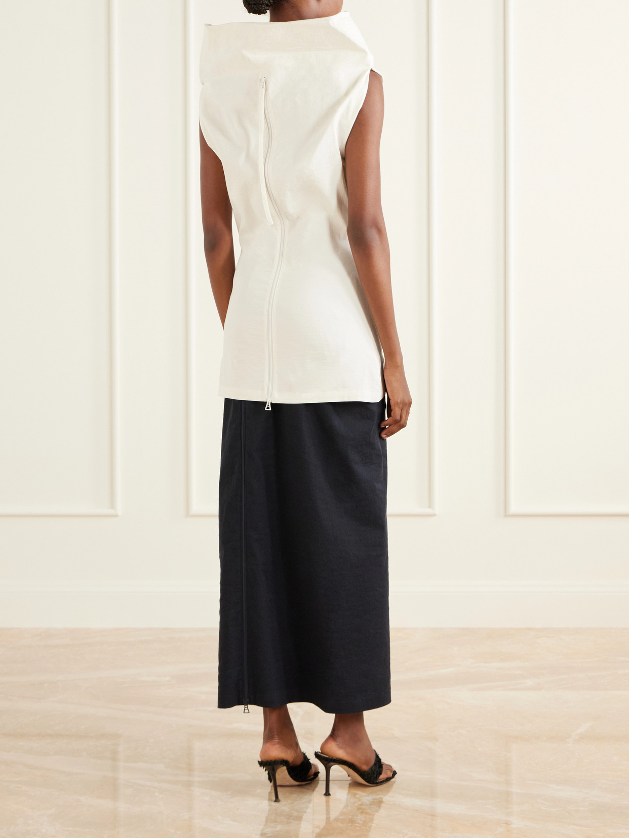 Allow Stretch Washi-Blend Top