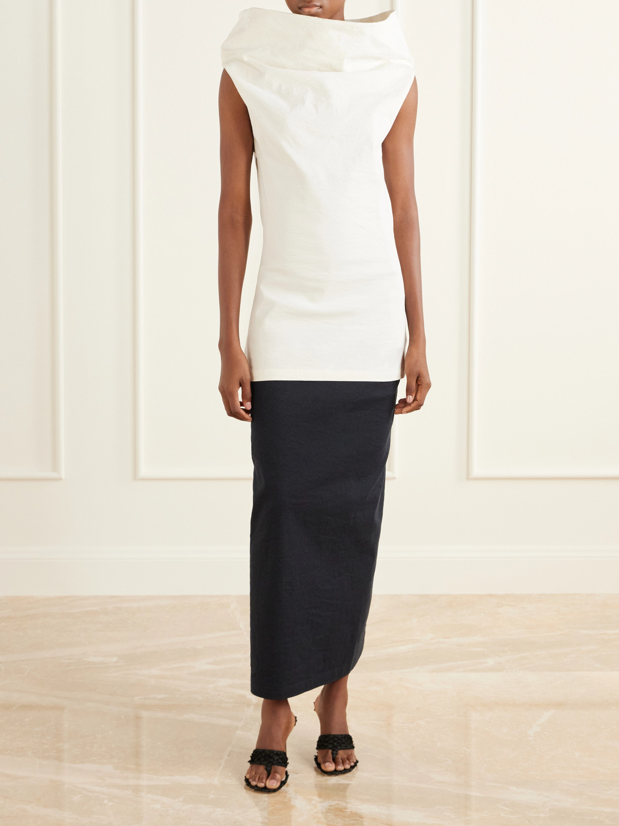Allow Stretch Washi-Blend Top