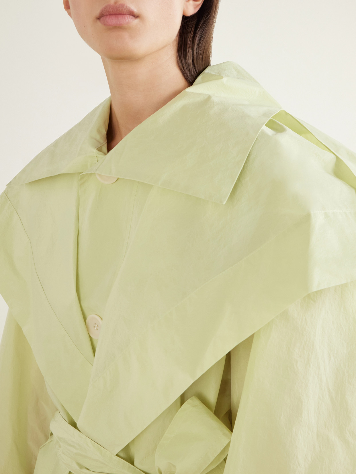 Correlation Belted Trench Coat