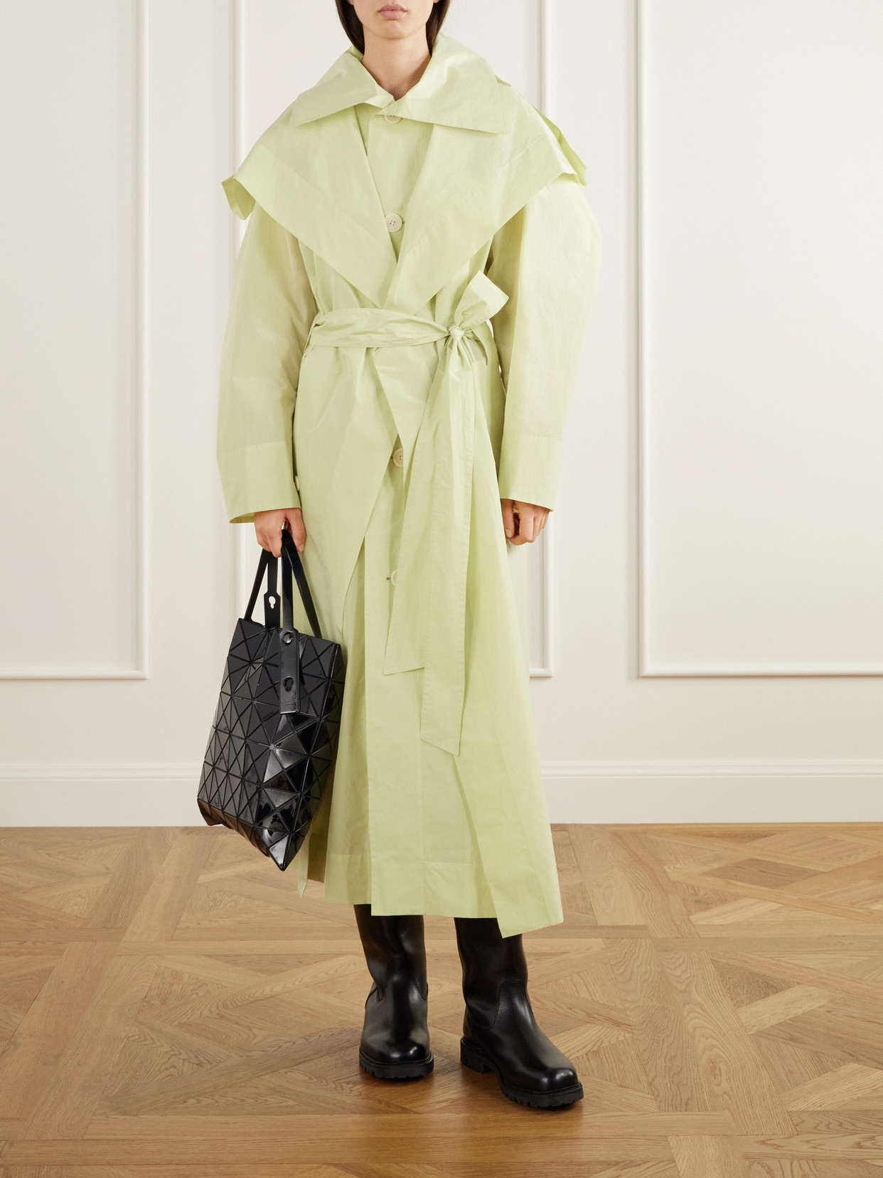 Correlation Belted Trench Coat