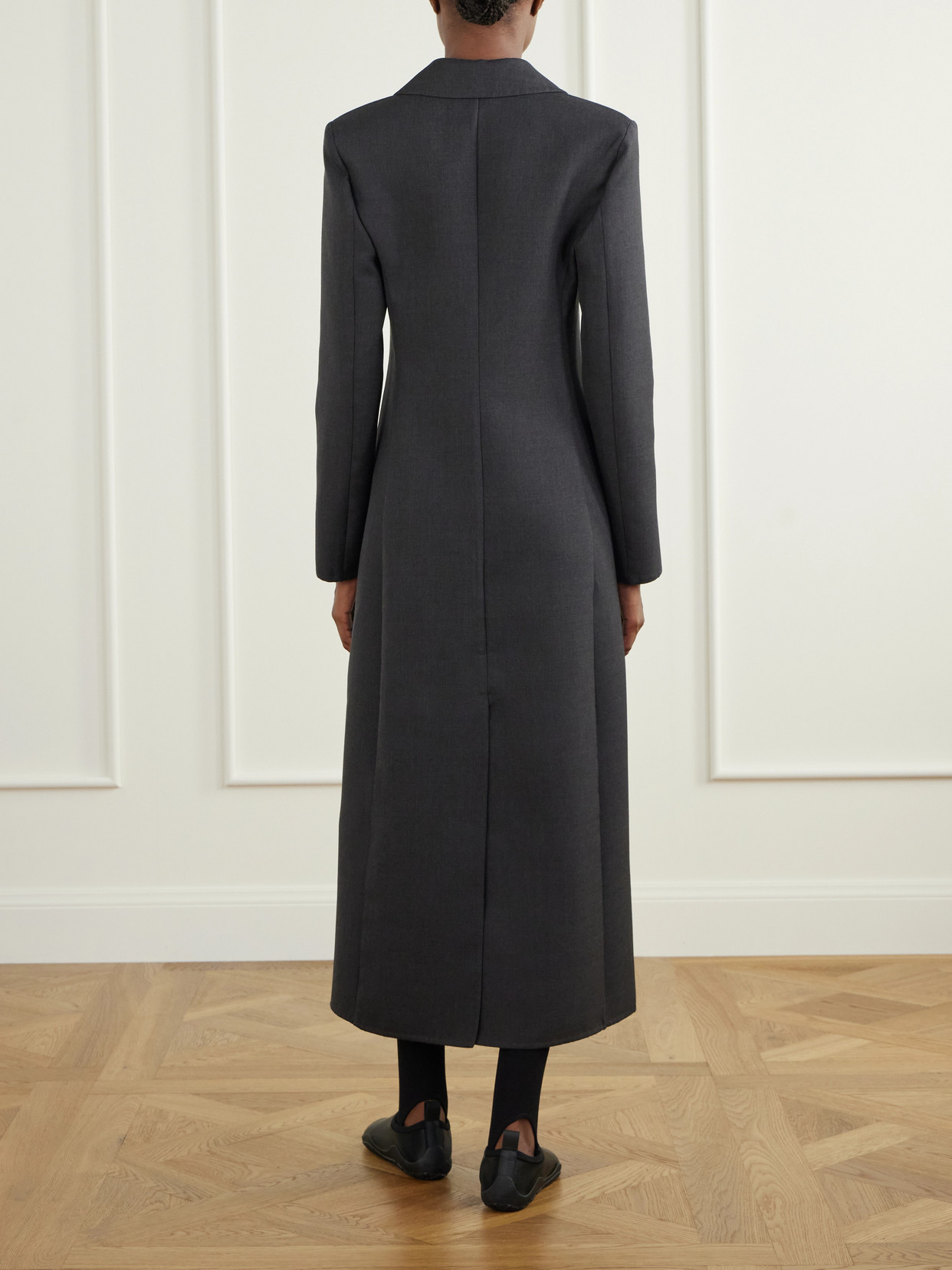 And Silk-Blend Coat