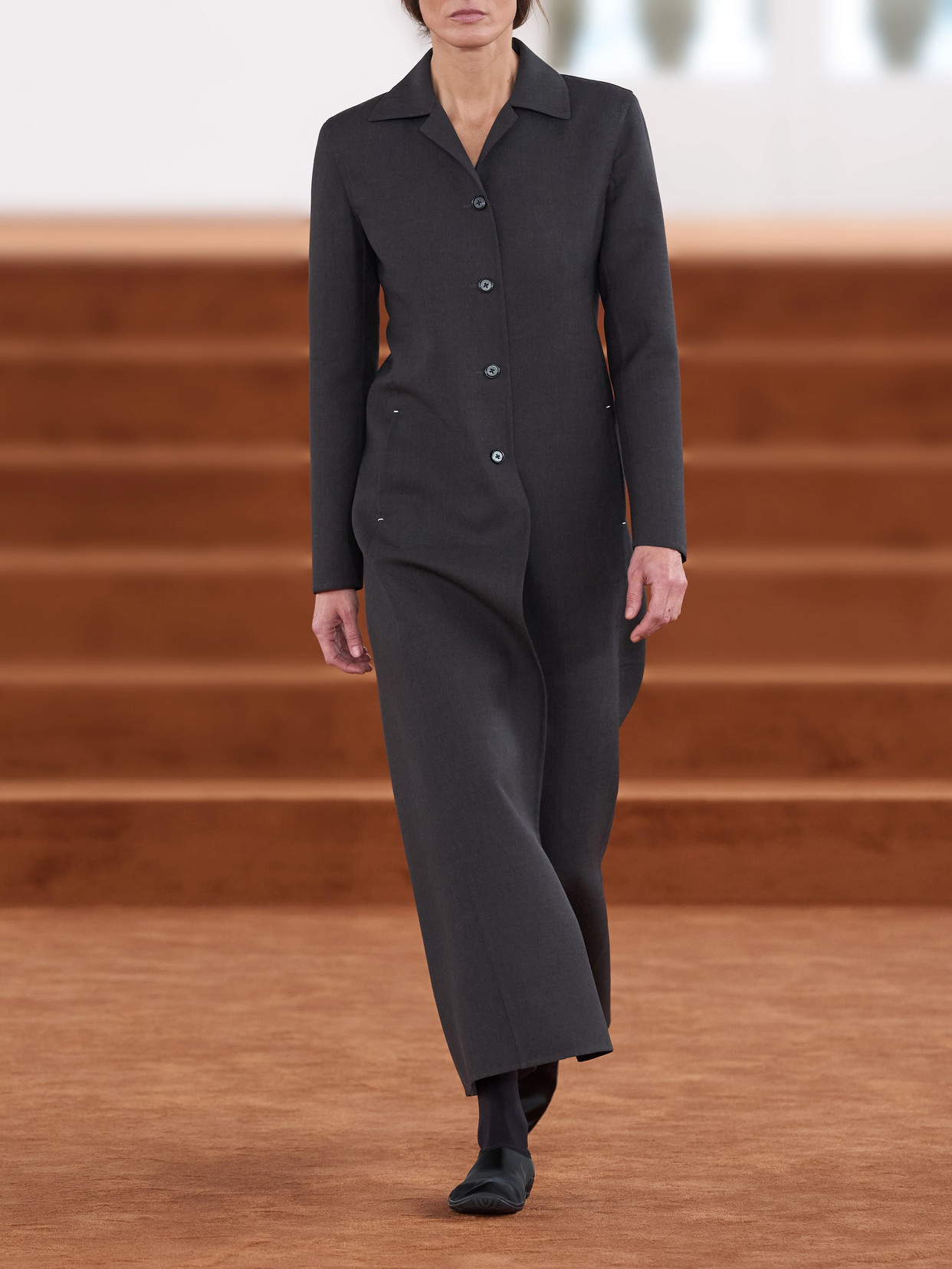 And Silk-Blend Coat