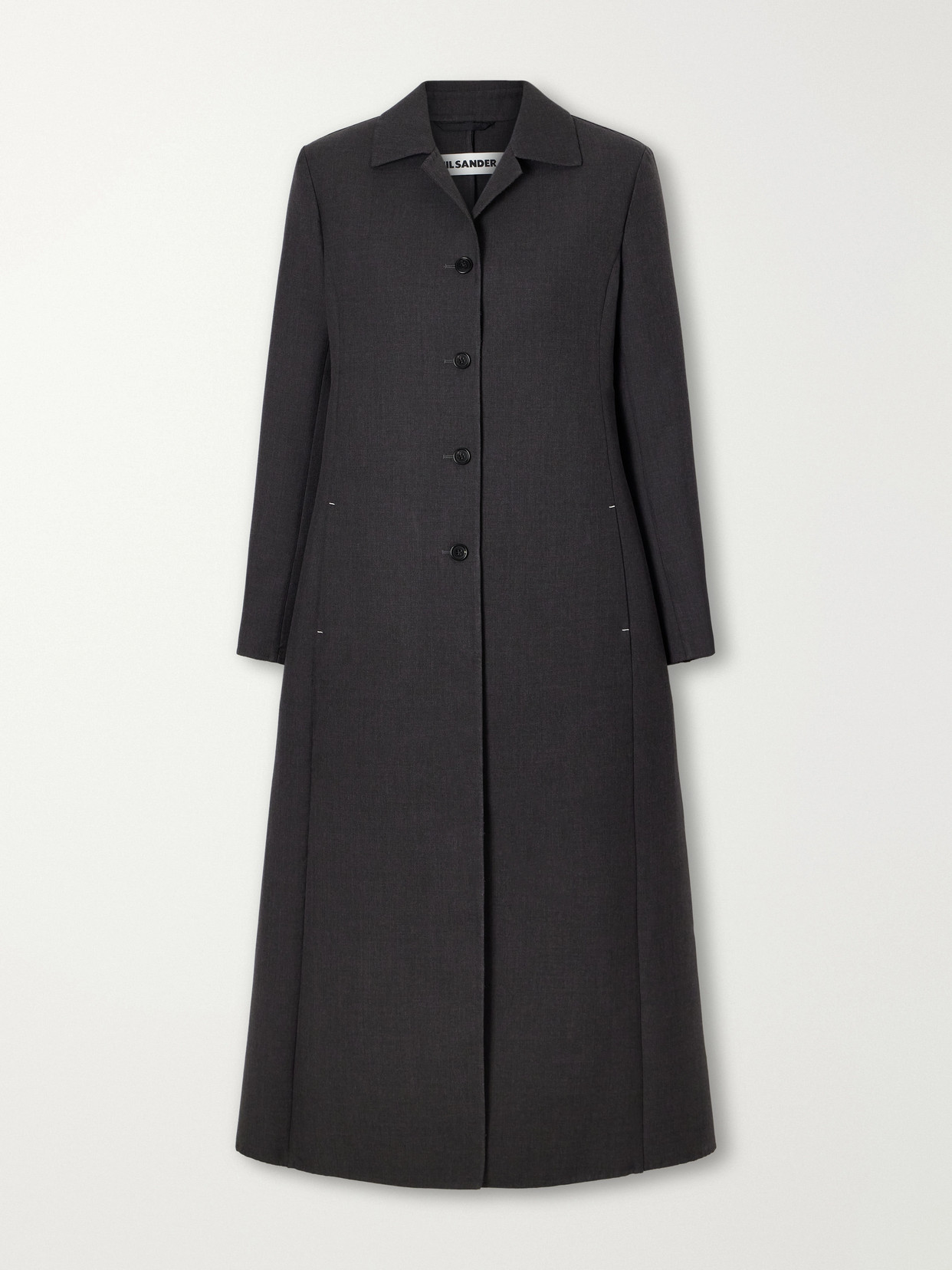 And Silk-Blend Coat