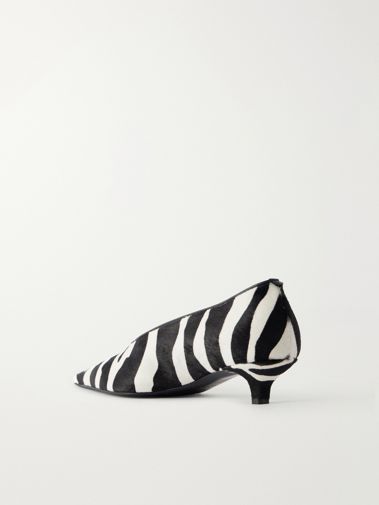 Sharp 35 Zebra-Print Pumps