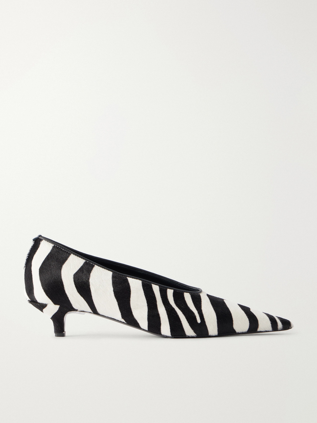 Sharp 35 Zebra-Print Pumps
