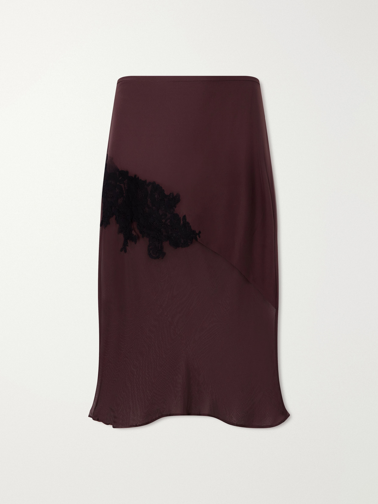 . - Noria Lace-Trimmed Midi