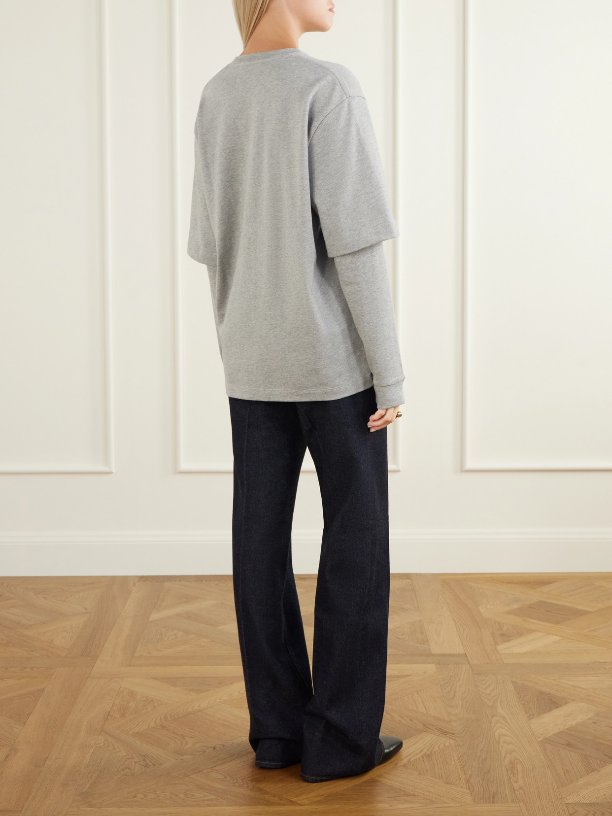 Perfect T Layered Cotton-Jersey T-Shirt