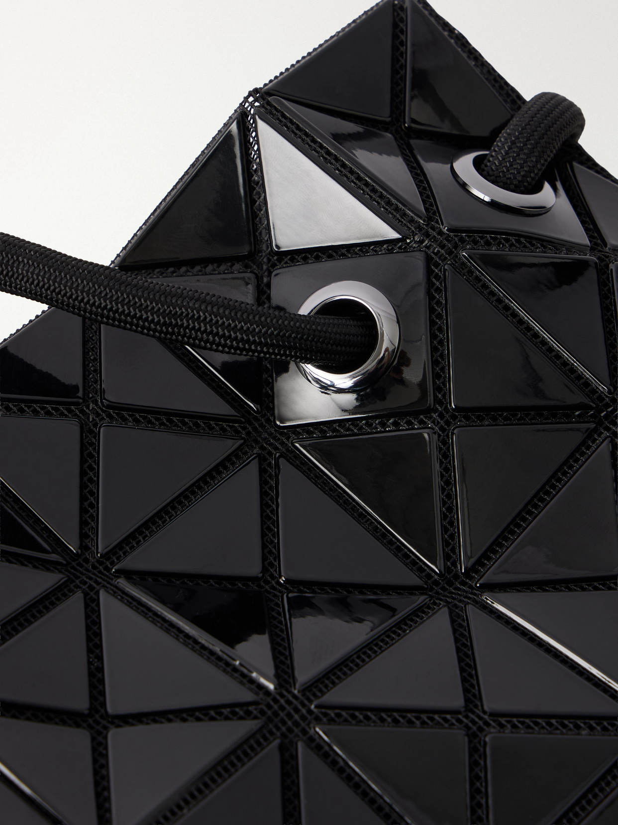 Wring Glossed Shoulder Bag