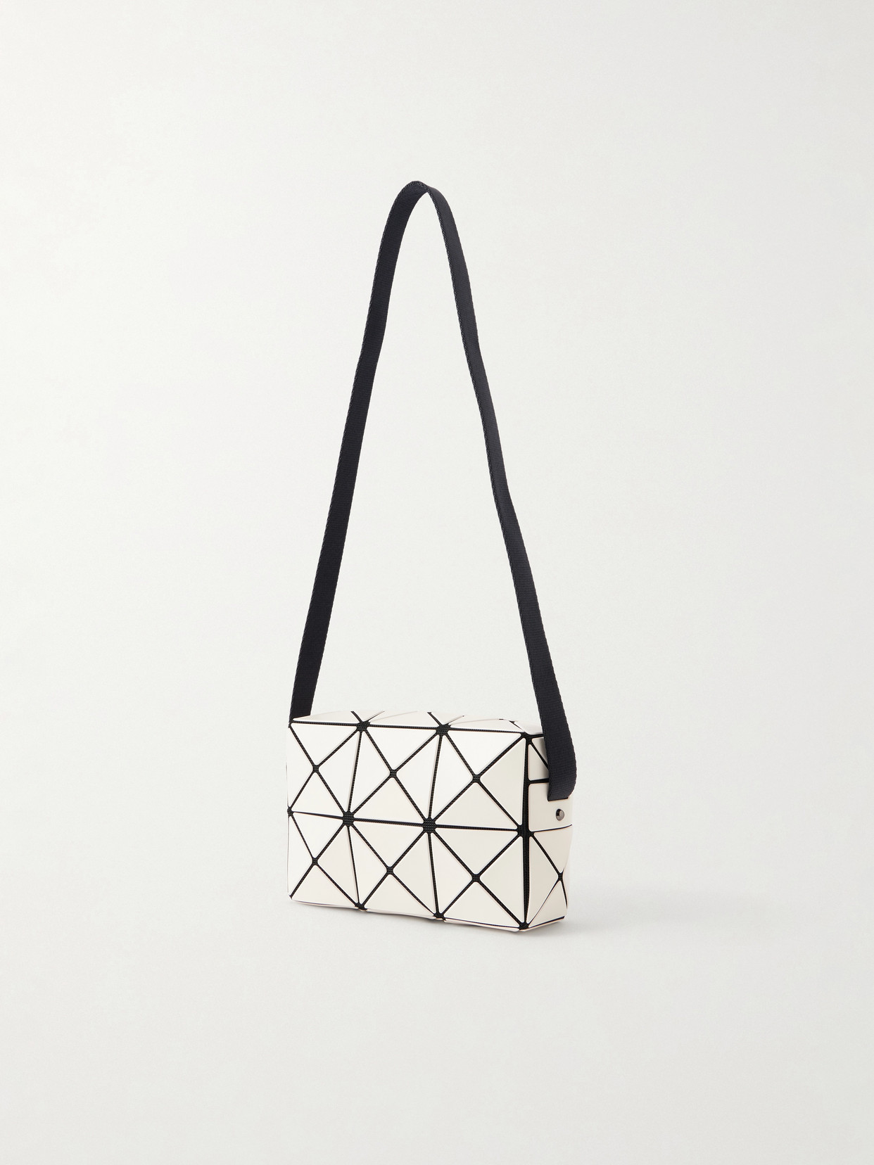 Cuboid Glossed Shoulder Bag