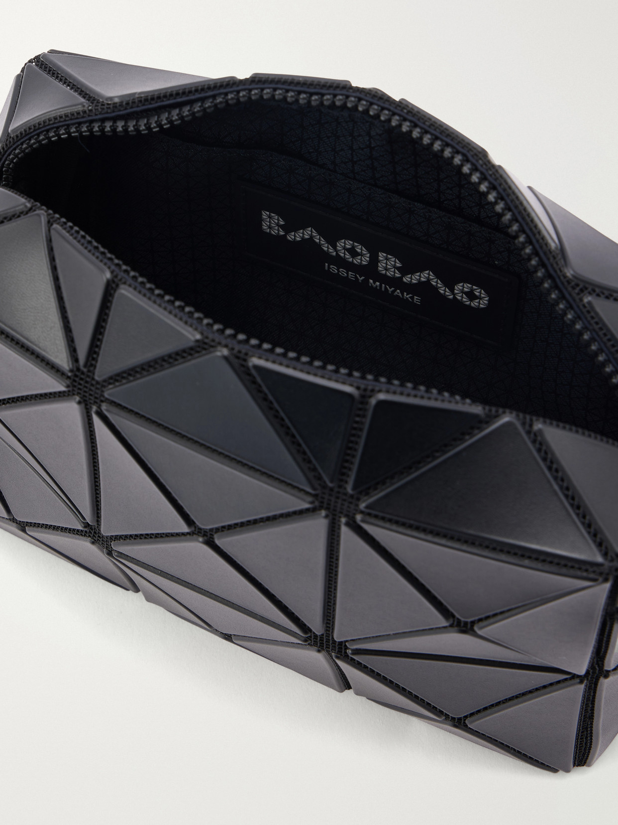 Cuboid Glossed Shoulder Bag