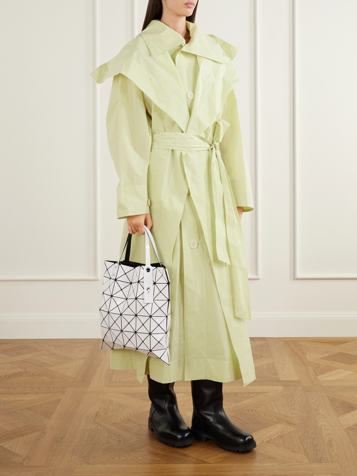 Lucent Glossed Tote
