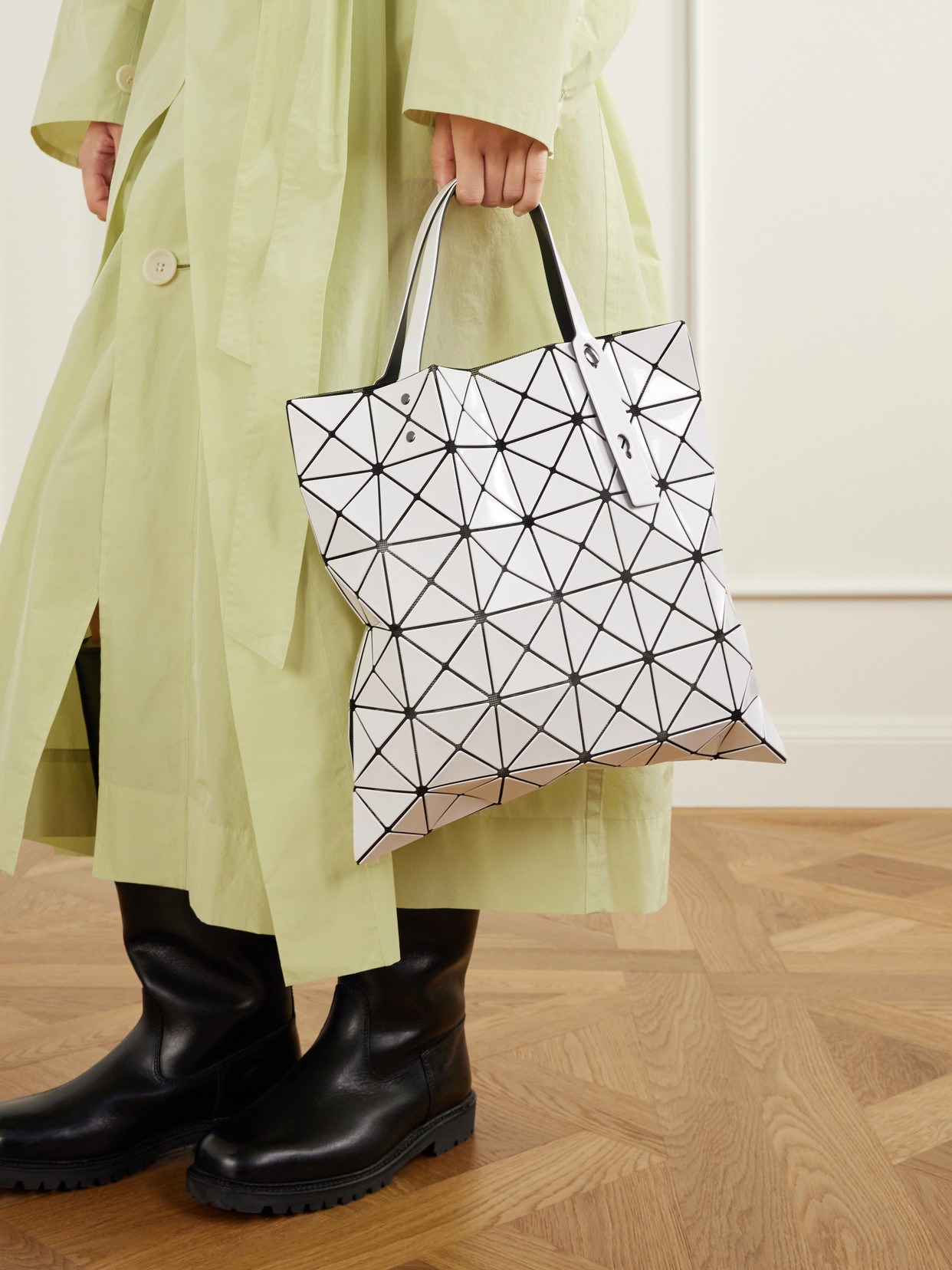 Lucent Glossed Tote