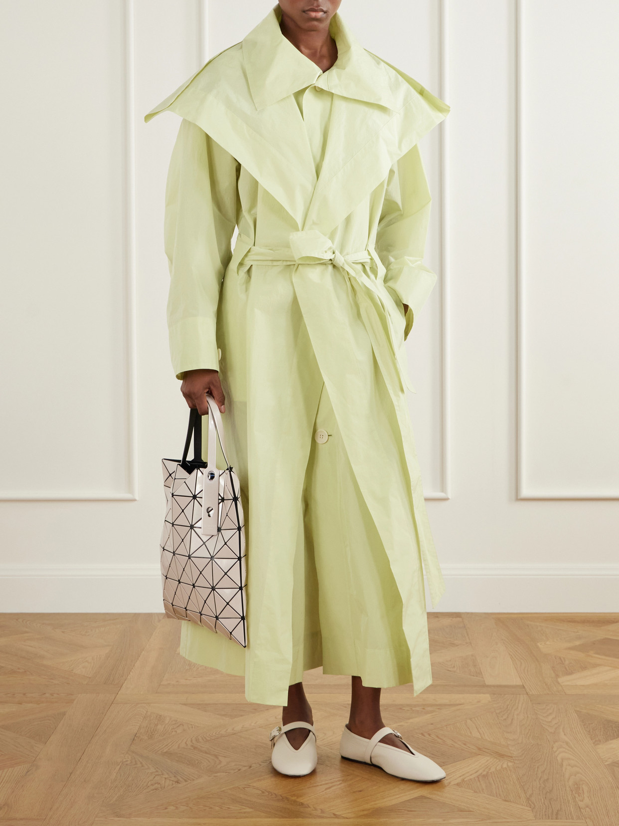 Lucent Glossed Tote