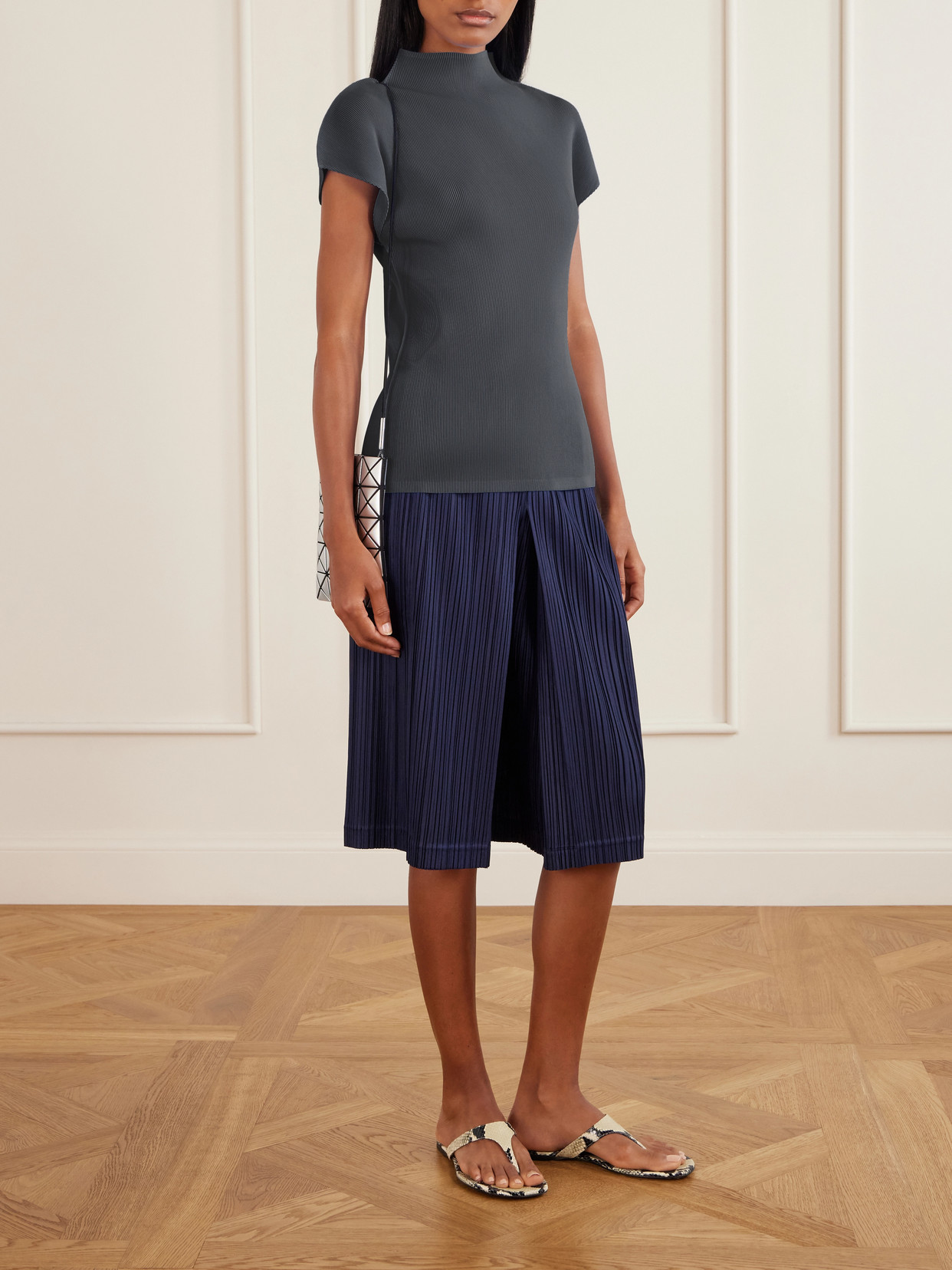 Issey Miyake - Mist Plissé Blouse