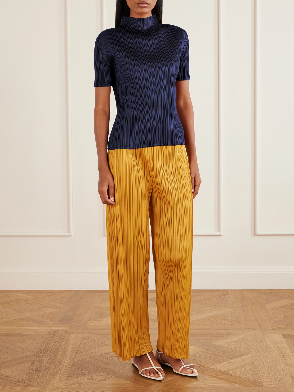 Issey Miyake - Plissé Blouse