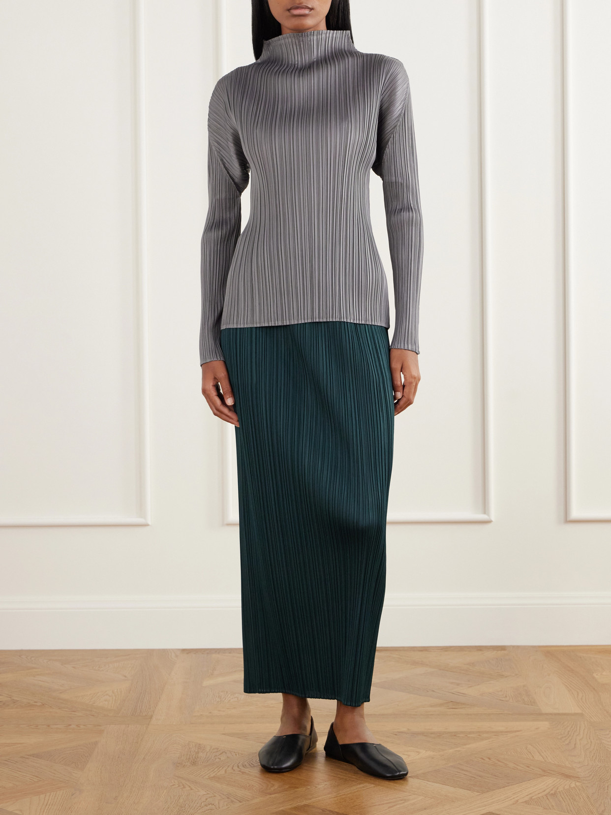 Issey Miyake - September Plissé Blouse