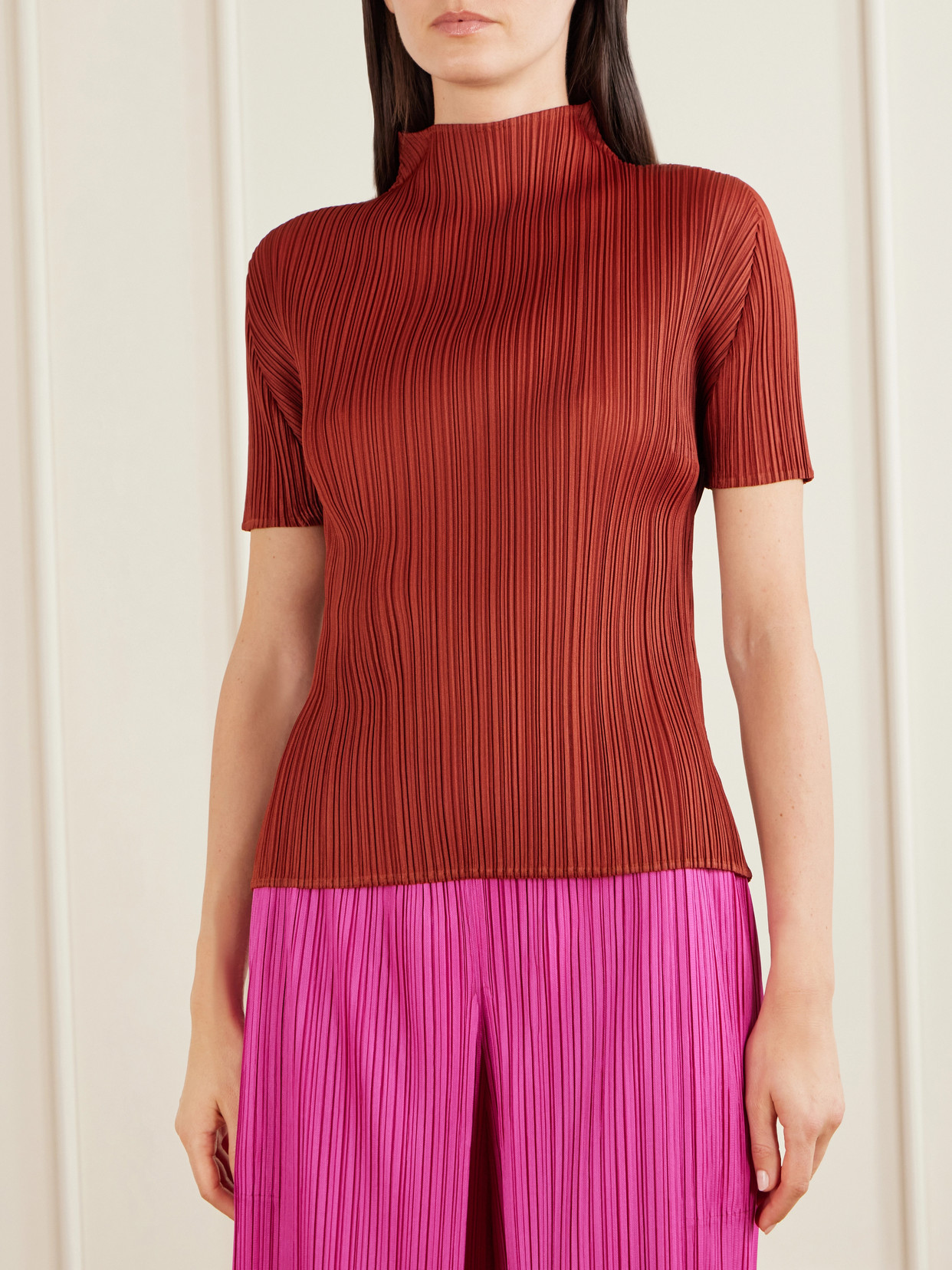 Issey Miyake - Plissé Blouse