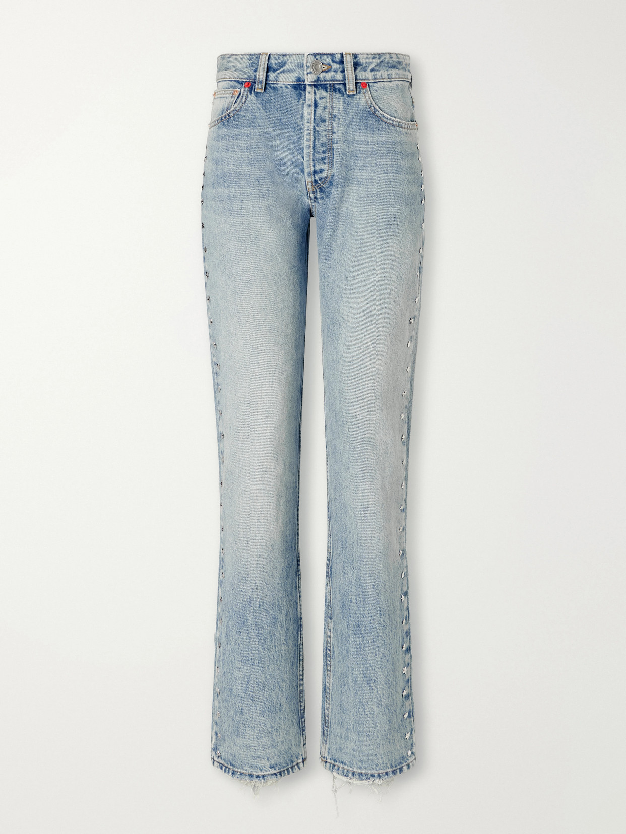 Dayali Mid-Rise Straight-Leg Jeans