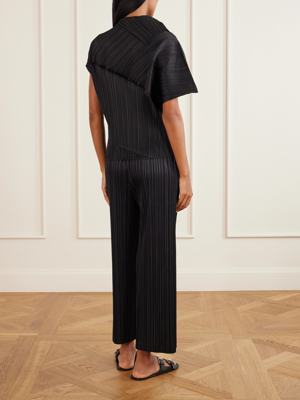 Issey Miyake - Leap Plissé Blouse