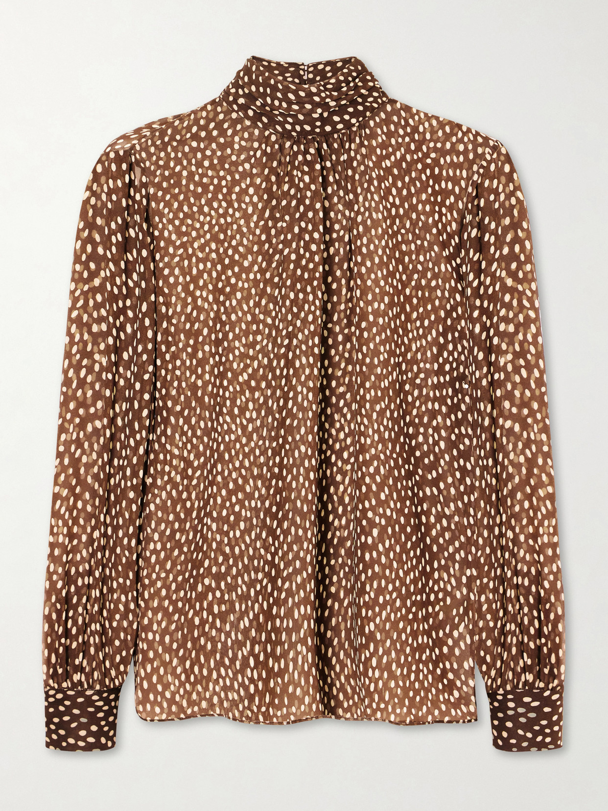 Remie Animal-Print Blouse