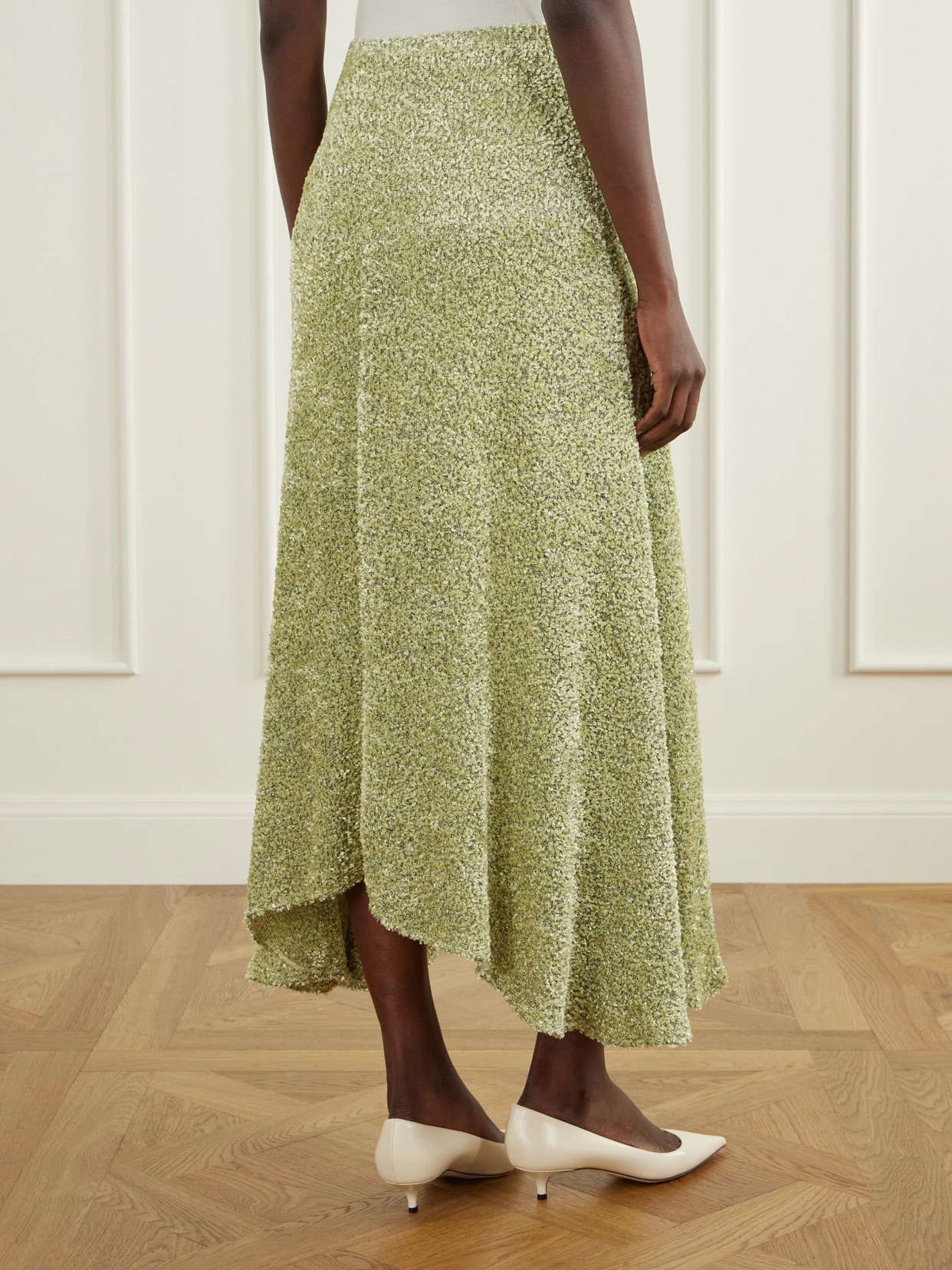 Ingrid Lurex Chenille Midi