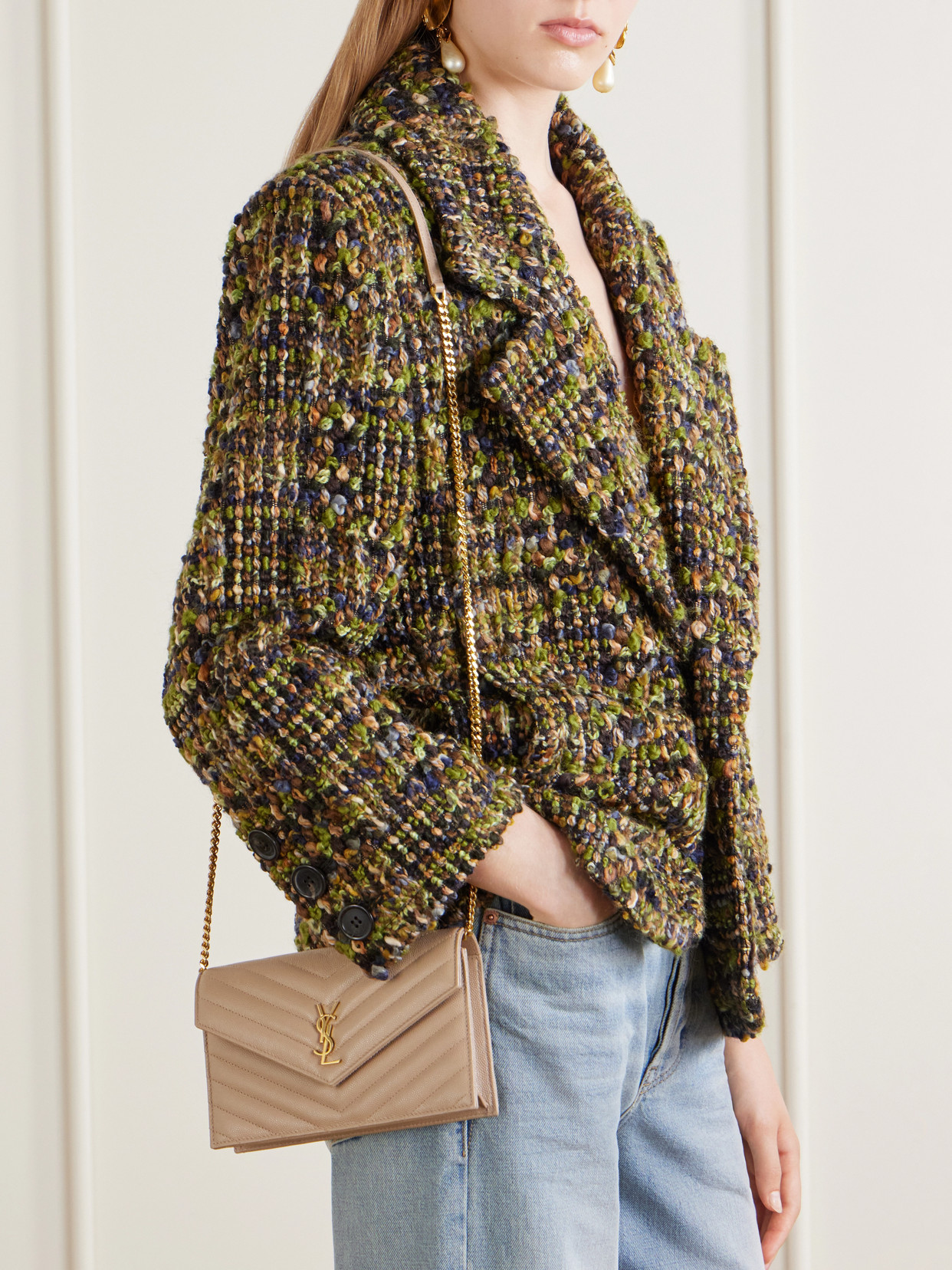 Cassandre Matelassé Shoulder Bag