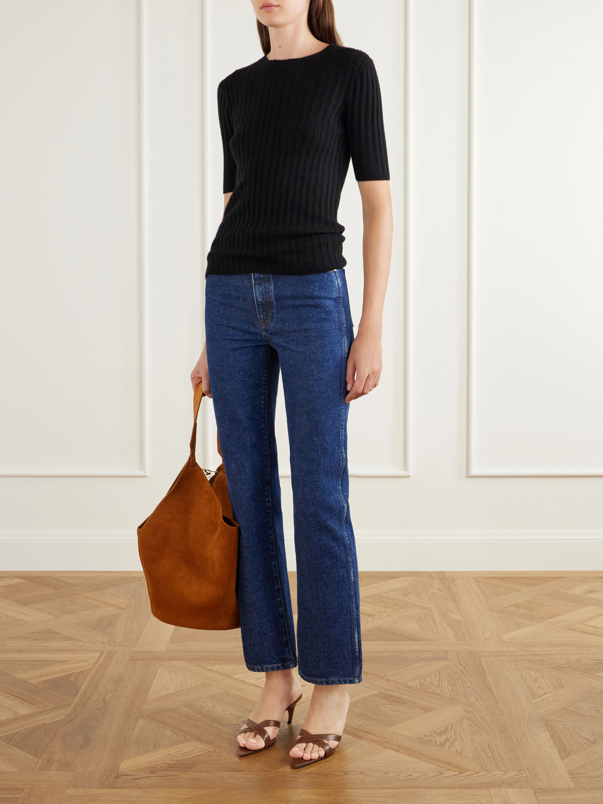 Abigail High-Rise Straight-Leg Jeans