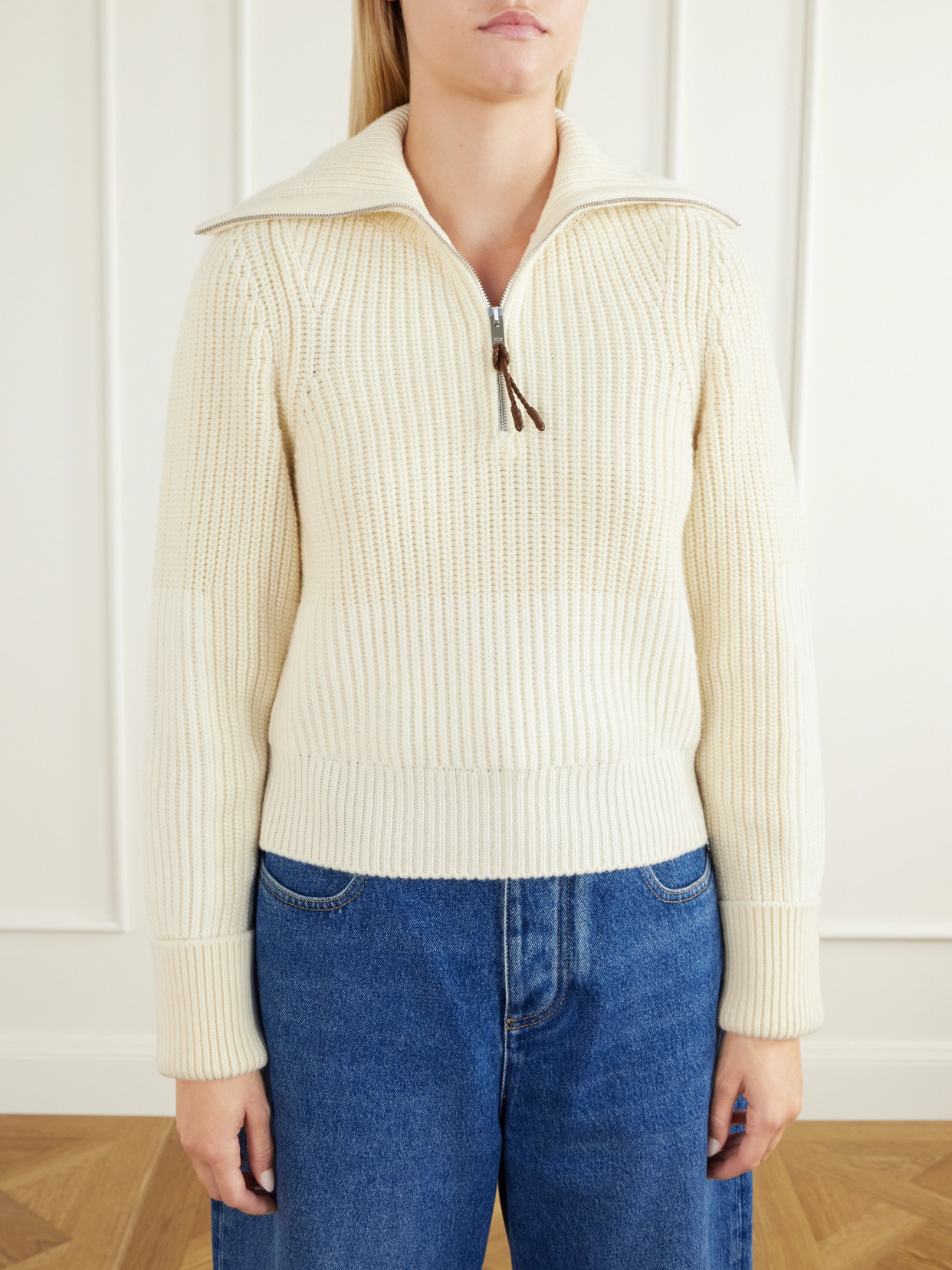Wool Turtleneck Sweatshirt