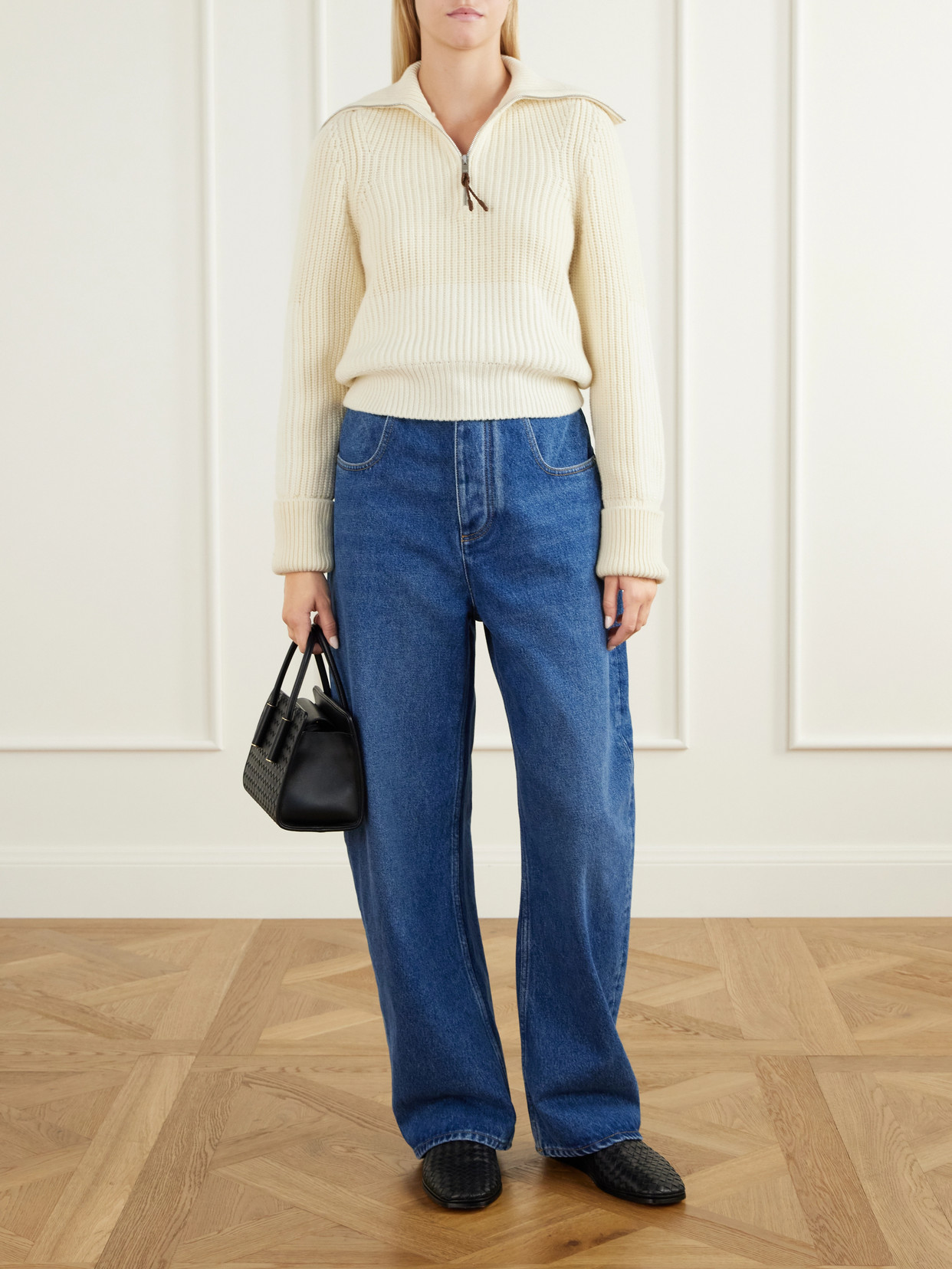 Wool Turtleneck Sweatshirt